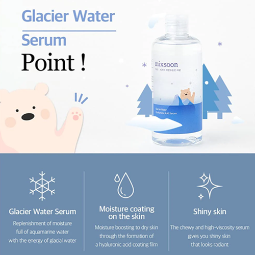 [MIXSOON] Glacier Water Hyaluronic Acid Serum 300ml