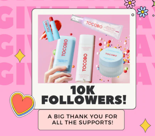 GIVEAWAY 🎁 Thank You for 10K 💕