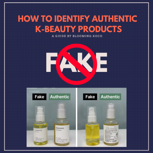 How to Identify Authentic K-Beauty Products: A Guide by Blooming Koco🔍✔️