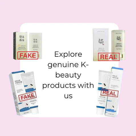 Glow Real, Stay Safe: How to Avoid Fake Korean Skincare Products