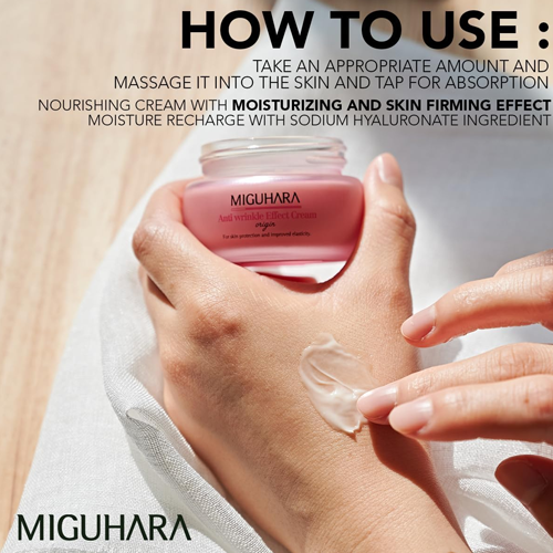 [MIGUHARA] Anti-wrinkle Effect Cream Origin 50ml