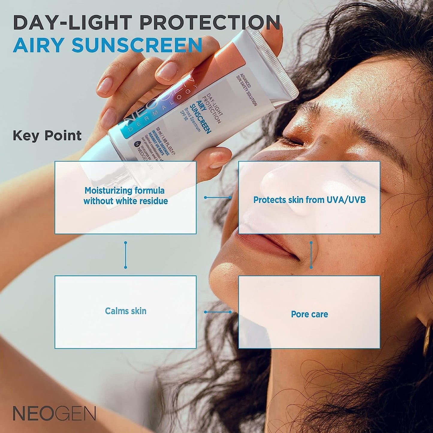 [Neogen] Dermalogy Day-Light Protection Airy Sunscreen SPF50+ 50ml