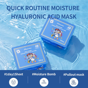 [JMsolution] Disney Quick Routine Moisture Hyaluronic Acid Mask (30ea)