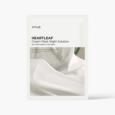 [Anua] Heartleaf Cream Mask Night Solution (1ea)