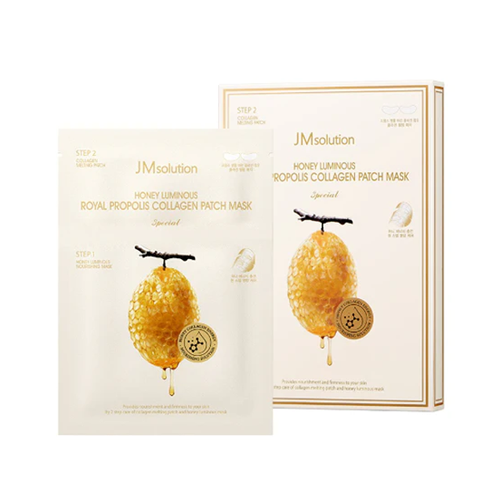 [JMsolution] Honey Luminous Royal Propolis Collagen Patch Mask (5ea)