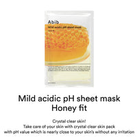 [Abib] Mild Acidic pH Sheet Mask (5 types)