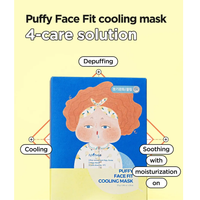 [ISNTREE] Puffy Face Fit Cooling Mask (10ea)