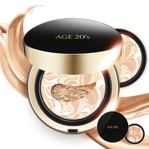 [AGE20'S] Signature Essence Cover Pact + 1 Refill (3 Colors)