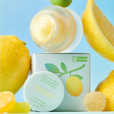 [TOCOBO] Lemon Sugar Scrub Lip Mask 20ml