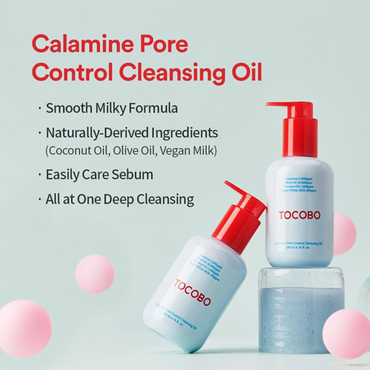 [TOCOBO] Calamine pore Control Cleansing Oil 200ml