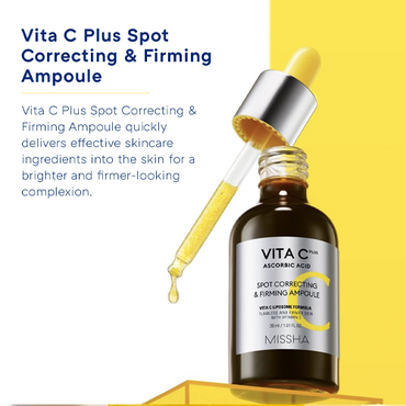 [Missha] Vita C Plus Spot Correcting & Firming Ampoule 30ml