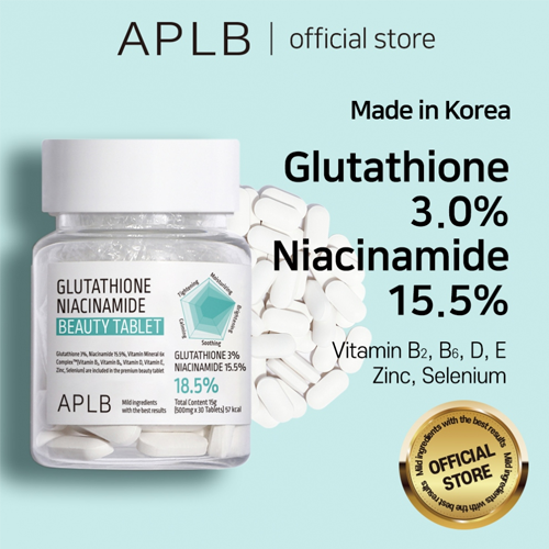 [APLB] Glutathione Niacinamide Beauty Tablet (30 tablets)