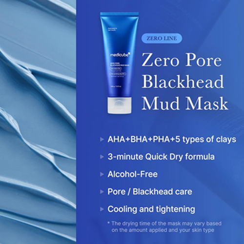 [Medicube] Zero Pore Blackhead Mud Mask 100ml