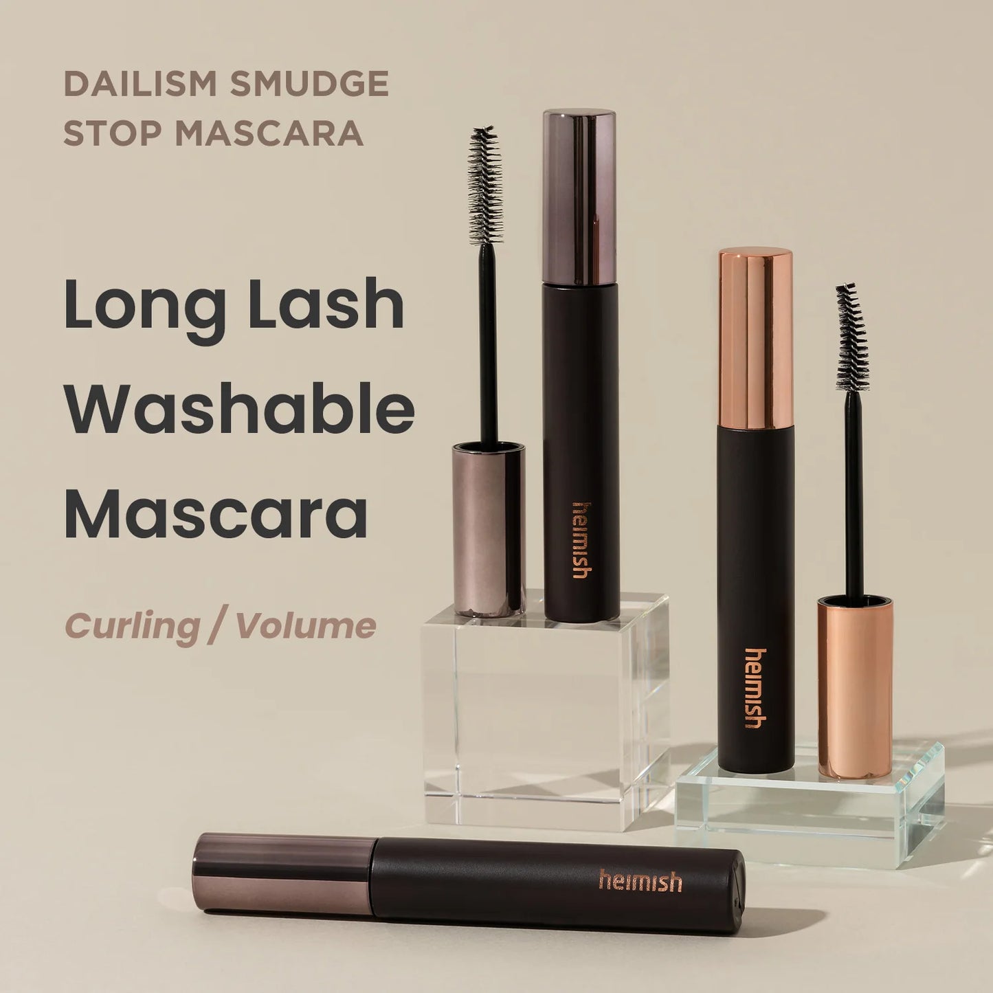 [Heimish] Dailism Smudge Stop Mascara (2 types)