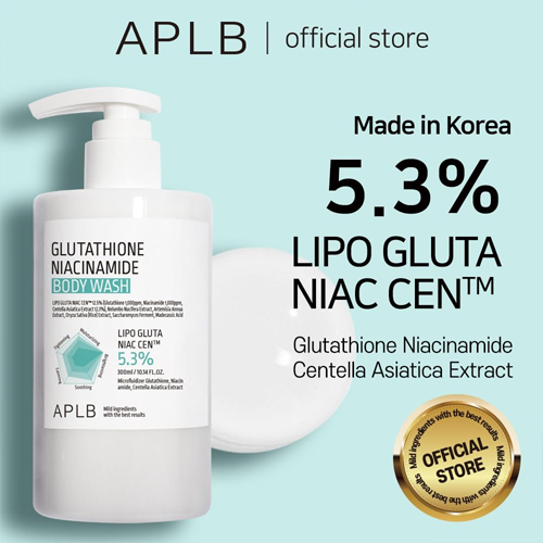 [APLB] Glutathione Niacinamide Body Wash 300ml