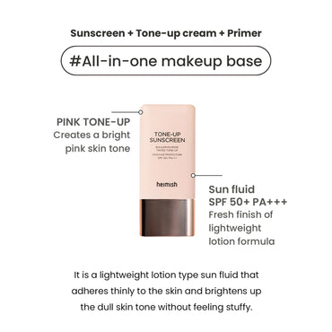 *TIME DEAL*[Heimish] Bulgarian Rose Tinted Tone-up Sunscreen SPF50+ PA+++ 30ml