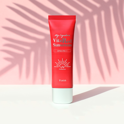[TIAM] My Signature Vita Red Sunscreen SPF50+ PA+++ 50ml