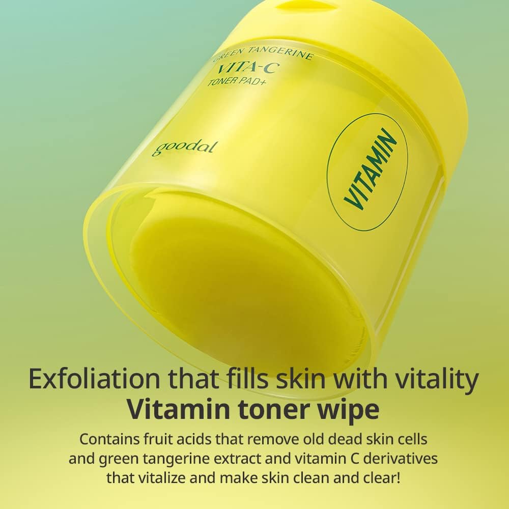 [Goodal] Green Tangerine Vitamin C Toner Pads (70ea)