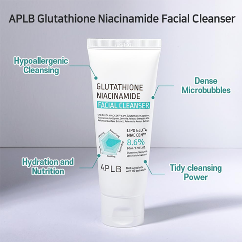 [APLB] Glutathione Niacinamide Facial Cleanser 80ml