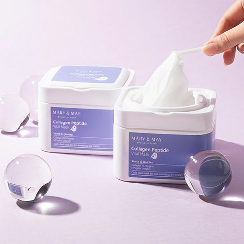 [Mary&May] Collagen Peptide Vital Mask (30ea)