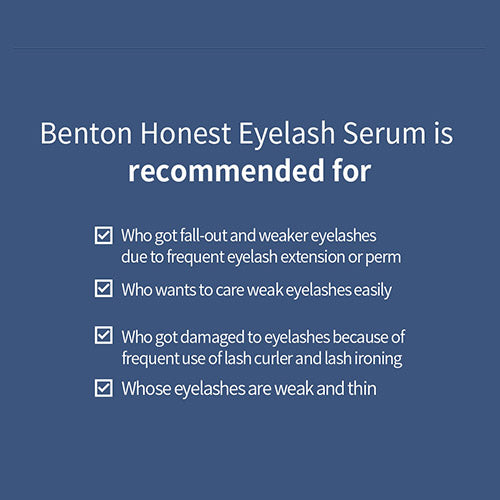 [Benton] Honest Eyelash Serum 10ml