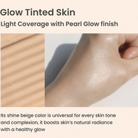 [Heimish] Artless Glow Tinted Sunscreen Shine Beige SPF50+ PA+++ 40ml