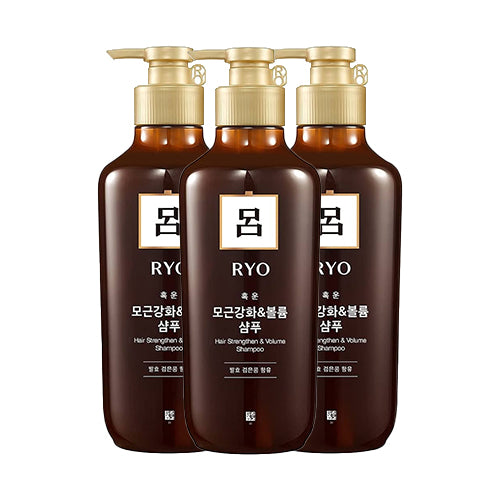 [Ryo] Heukwoonmo Hair Strengthener Shampoo (500ml x 3ea)