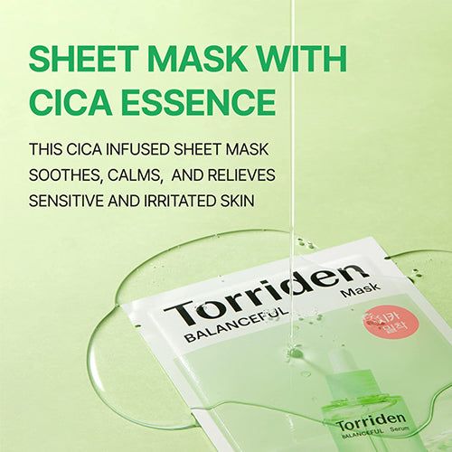 [Torriden] Balanceful Cica Mask Pack (10ea)