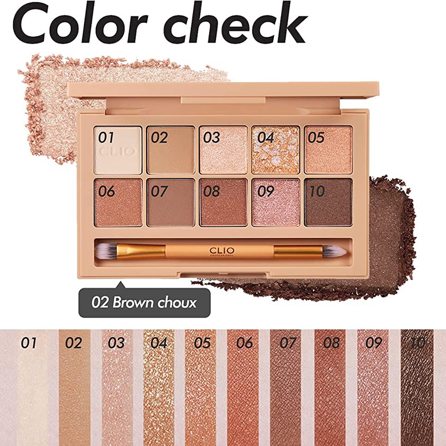 CLIO] Pro Eye Palette (4 colors) – Blooming KOCO