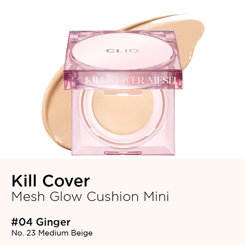 [CLIO] Kill Cover Mesh Glow Cushion Set (Cushion*1+Refill*1)