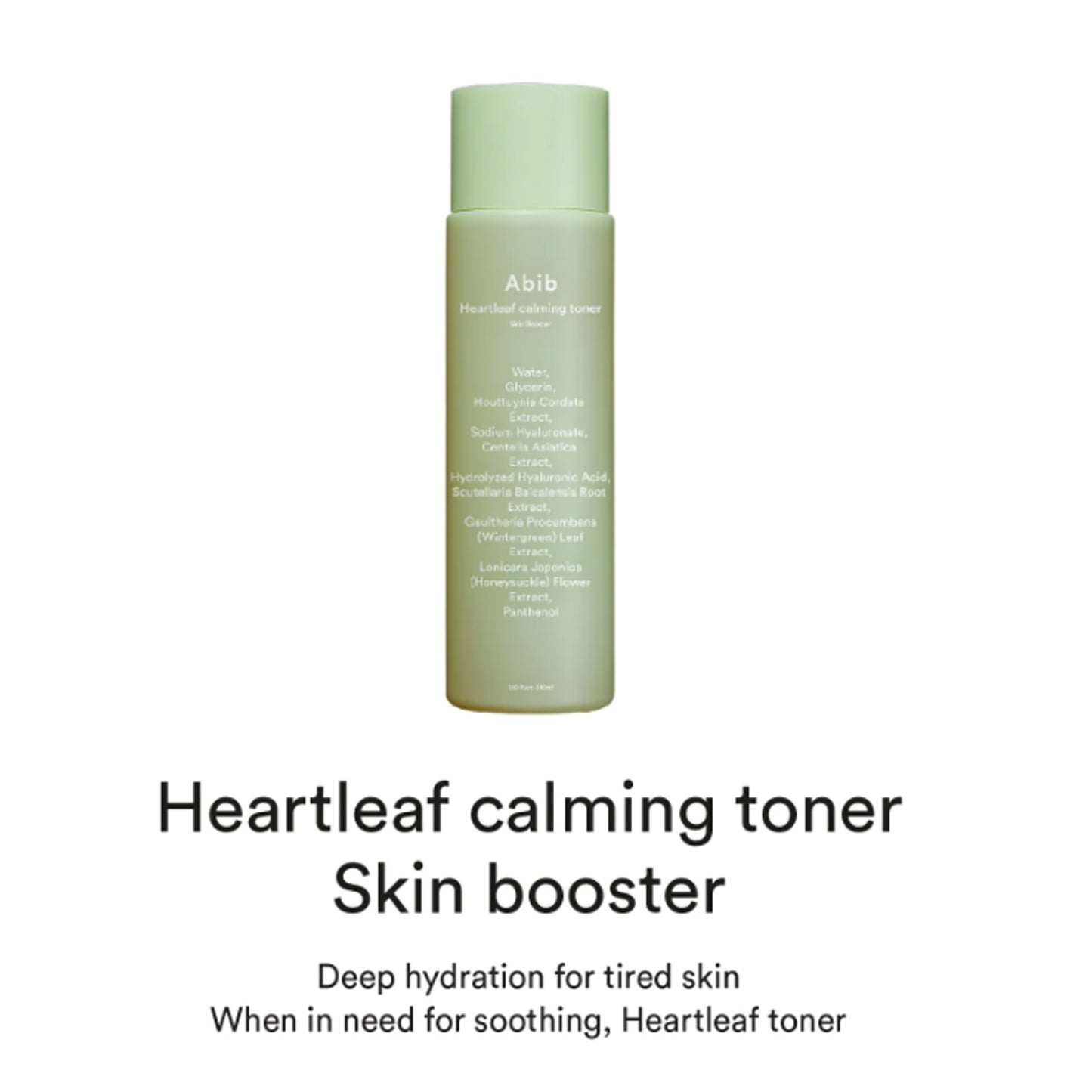 [Abib] Heartleaf Calming Toner Skin Booster 200ml