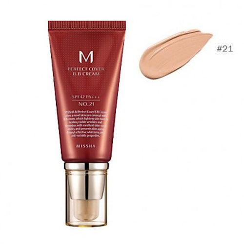 [Missha] M Perfect Covering BB Cream SPF42 PA+++ (6 colors)