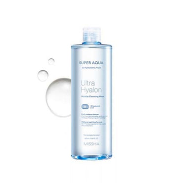 [Missha] Agua limpiadora micelar Super Aqua Ultra Hyalron 500ml