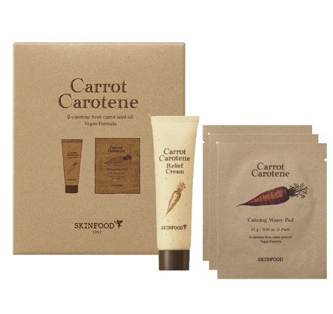 ***[Skinfood] Carrot Carotene 2kit (Carrot cream 10ml+Carrot Pad 2ea*3ea)