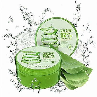 [Nature Republic] Aloe Vera Soothing Gel, 92% Soothing and Moisture 300ml