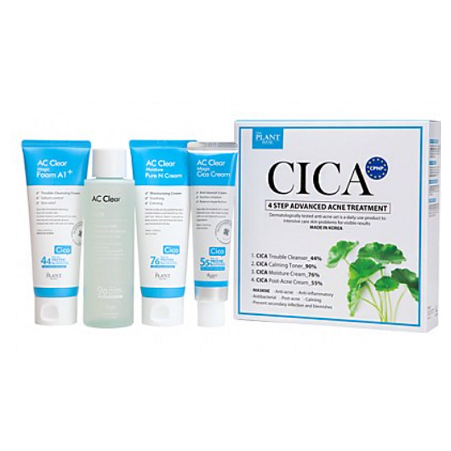 ***[The Plant Base] AC Clear 4 Step Cica Set