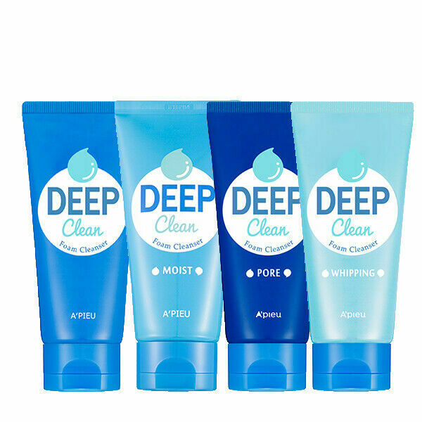 [Apieu] Deep Clean Foam Cleanser (3 types) 130ml