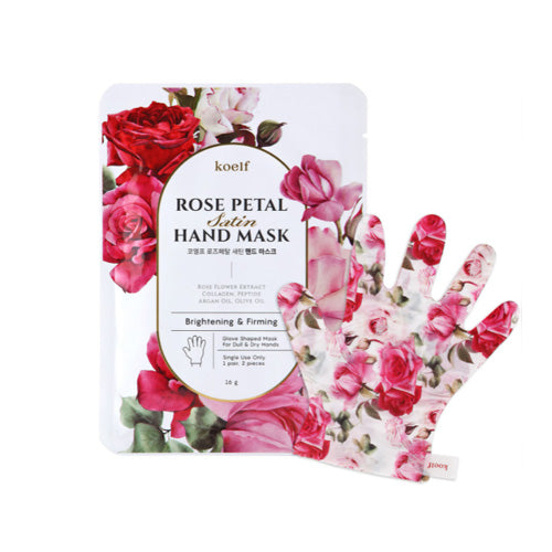 [KOELF] Rose Petal Hand Mask (1 Pair)